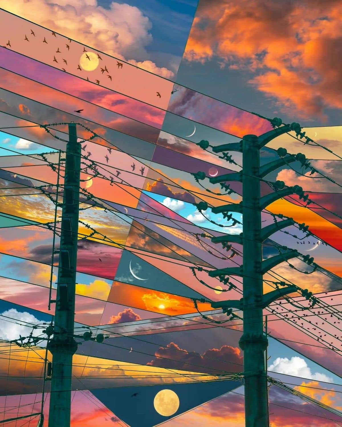The meme is a humorous image that uses a combination of images to create a visual representation of a person's emotional state. The image is a collage of different scenes, including a sunset, a cityscape, a mountain range, and a person's face, all overlapping and blending together in a way that is meant to be humorous. The text "I'm not arguing, I'm just explaining why I'm right" appears at the top of the image.